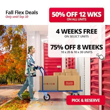 Access Storage - Peterborough South Promotion